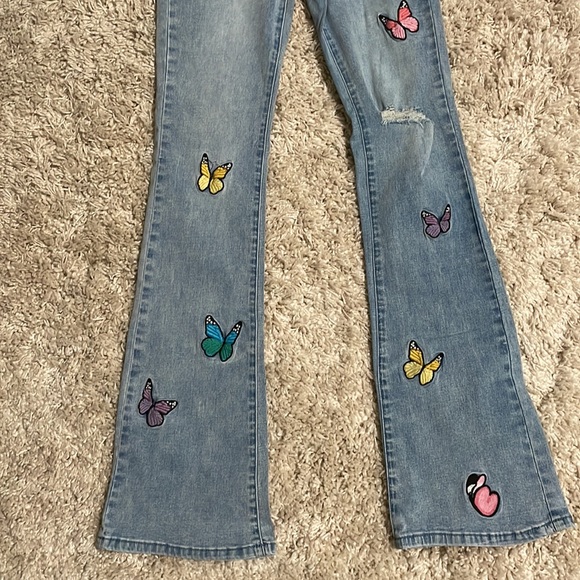 SHEIN Denim - 🦋 Butterfly Ripped Jeans 🦋